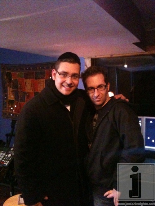 Dovid Gabay working with Mo Kiss