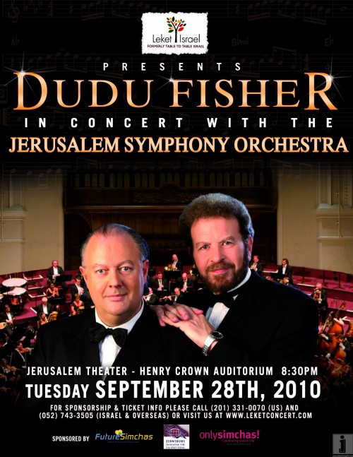 Dudu Fisher - Leket Israel Concert Poste