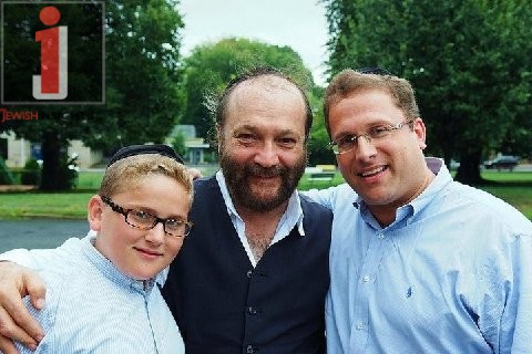 Dovid Dachs, Yehuda Green & Shloime Dachs upstate