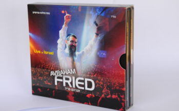 JI EXCLUSIVE! AVRAHAM FRIED – LIVE IN ISRAEL DVD & Double CD