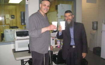 Avraham Fried and Benny Taubenfeld in Sameach Music