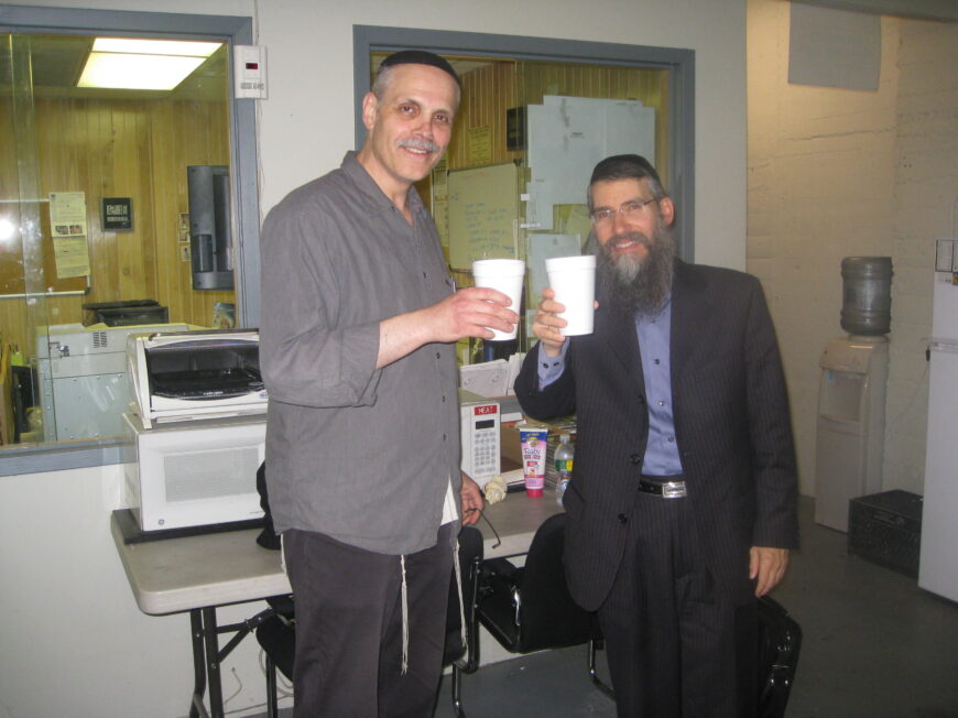 Avraham Fried and Benny Taubenfeld in Sameach Music