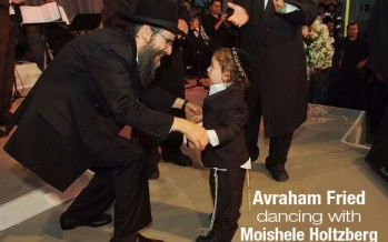 Avraham Fried Dancing with Moishele Holtzberg