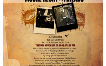 Mumbai memorial concert by Moshe Hecht & Friends