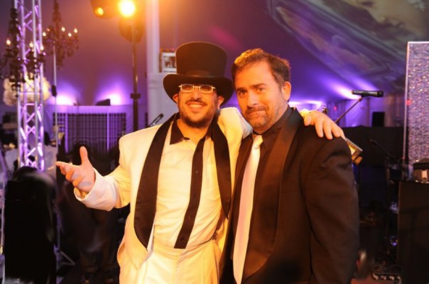 Lipa & Gershon Veroba at a recent simcha