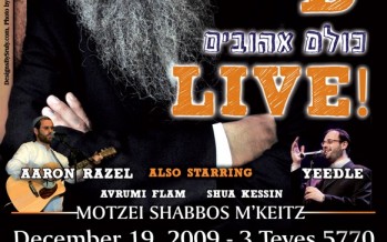New York – MBD Wishing A Freilichen Chanukah To VIN Readers and inviting them to KULOM AHUVIM LIVE!