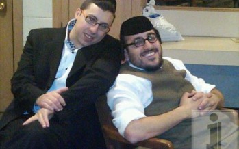 Shua Kessin & Lipa resting after their Chicago show