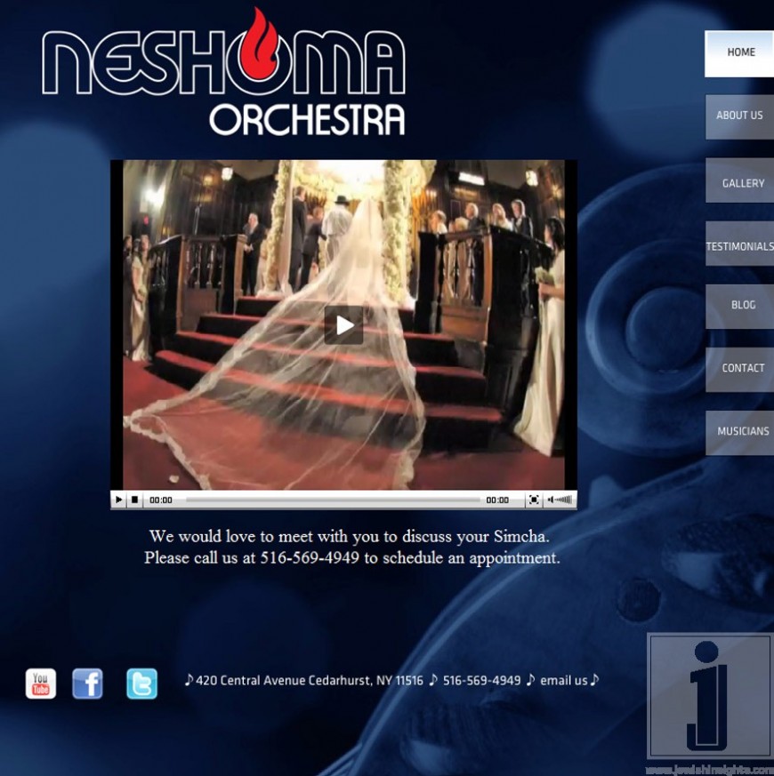 Neshoma Orchestra’s NEW website
