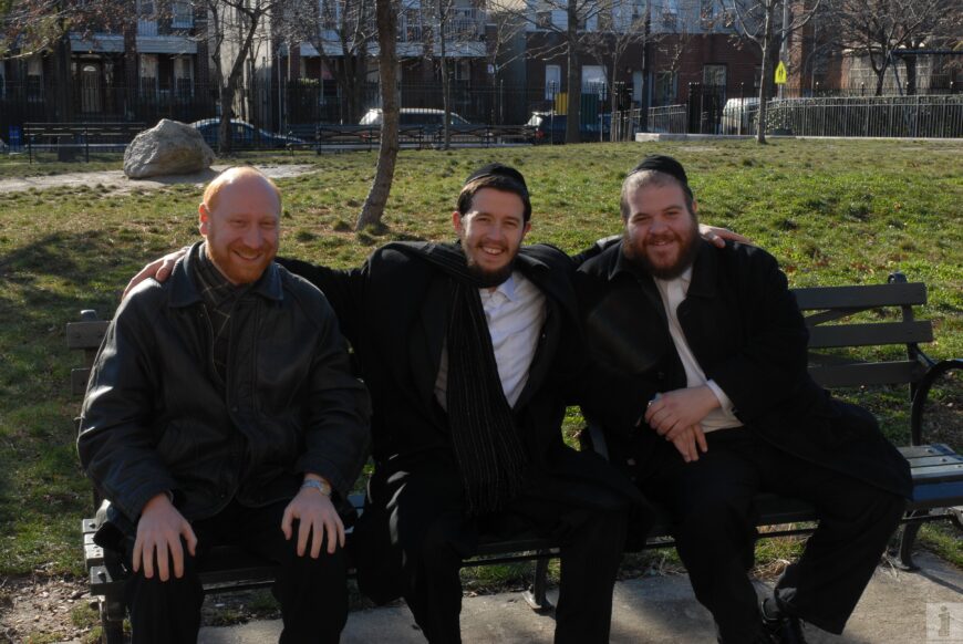Yossi Tyberg, Shloime Gertner & Gershy Moskowitz