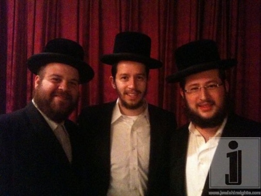 Gershy Moskowitz, Shloime Gertner & Shragi Gestetner