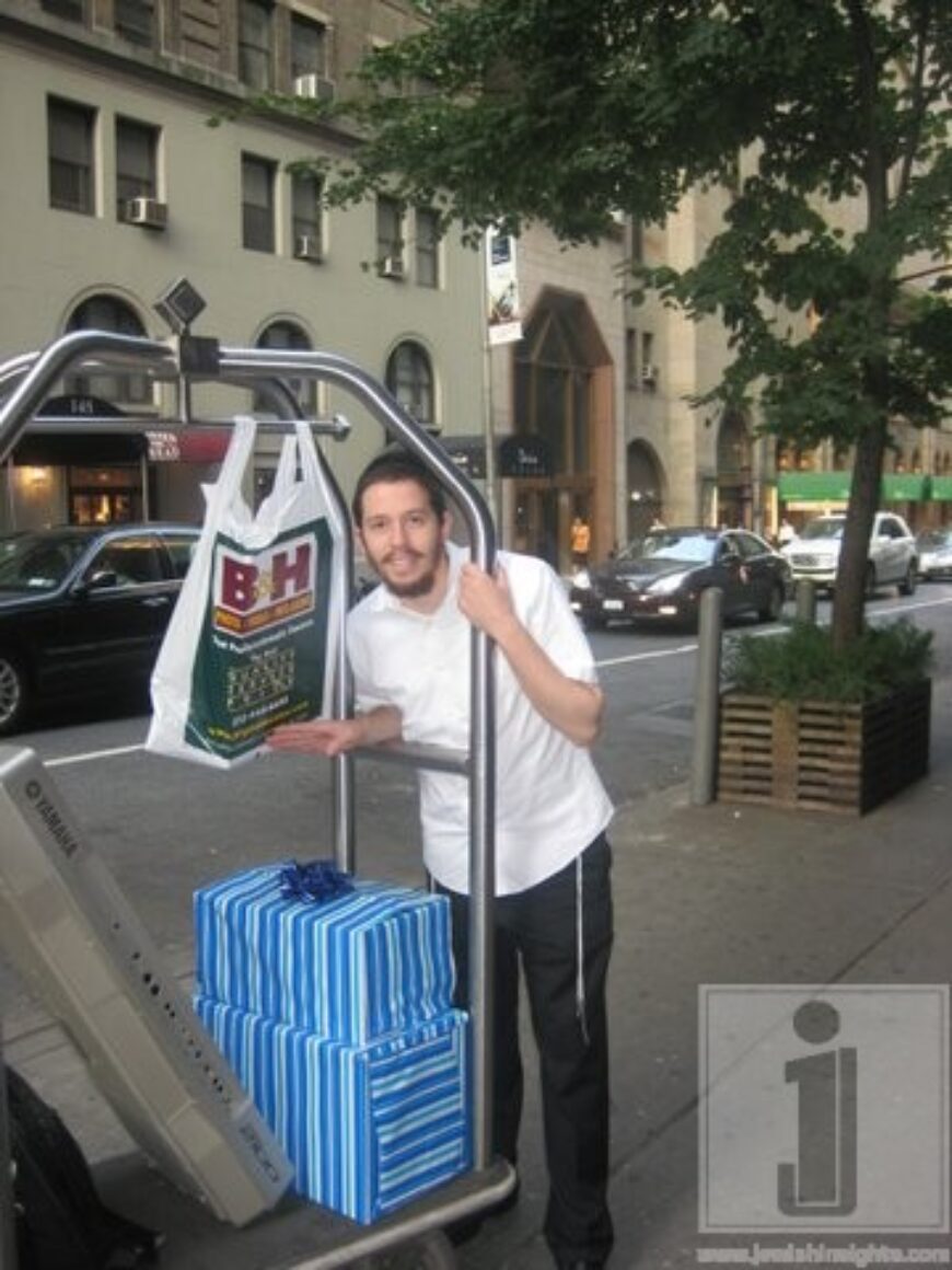 Shlomie Gertner on his Birthday this past Friday