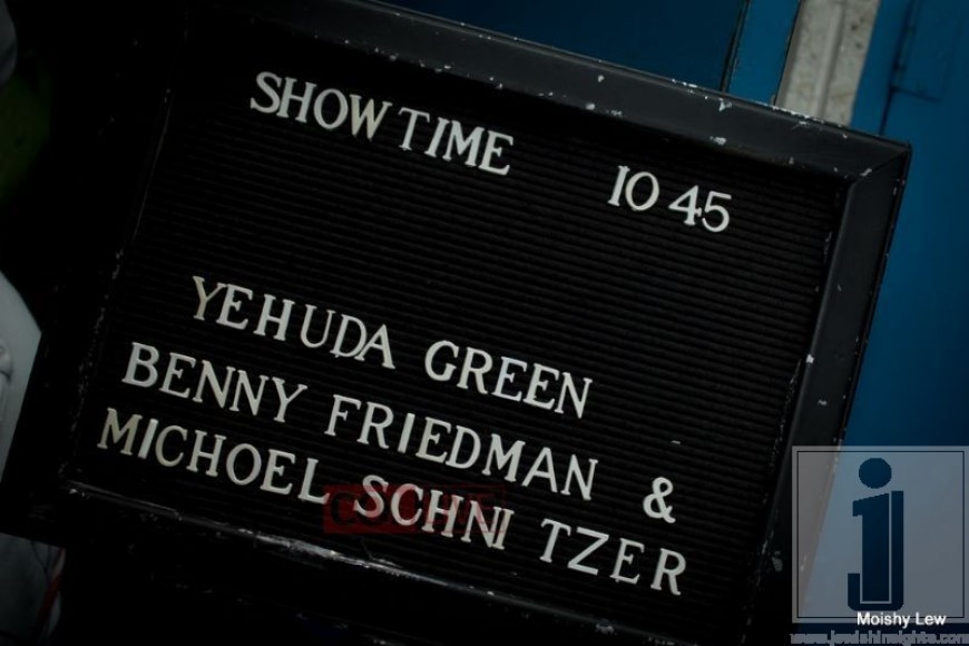 ColLive covers Kutchers show: Benny Friedman, Yehuda Green & Michoel Schnitzler