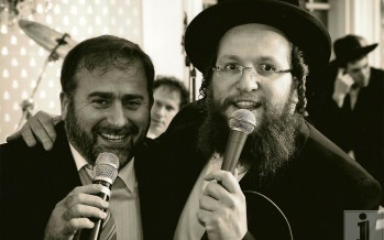 Gershon Veroba & Shloime Daskal @ a recent wedding