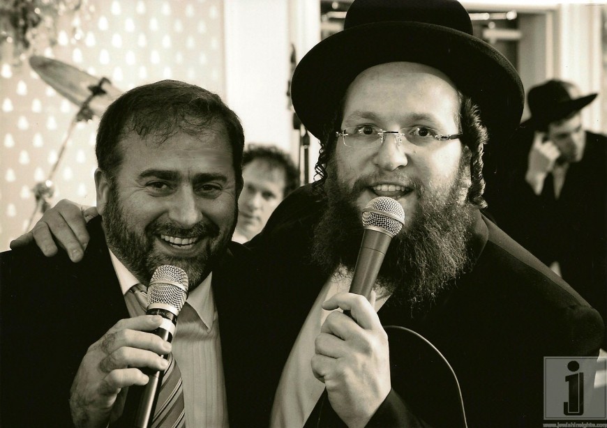 Gershon Veroba & Shloime Daskal @ a recent wedding