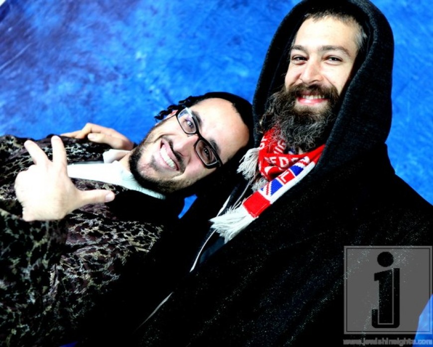 Shemspeed photo shoot with Lipa & Matisyahu