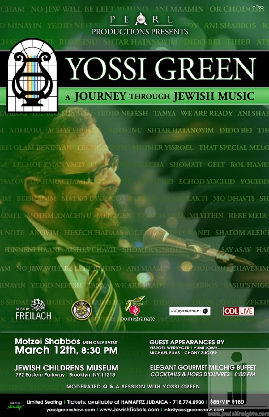 Yossi Green Show Concert Video Promo!