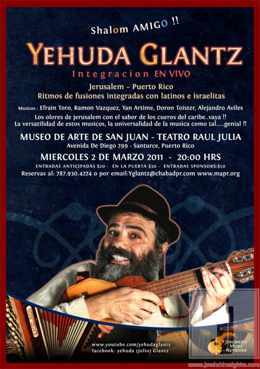 Yehuda Glantz live in Puerto Rico