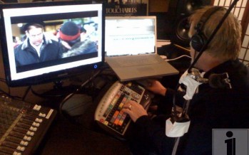 At the editors desk working on the new 8th Day music video for Ya’alili… coming soon!!