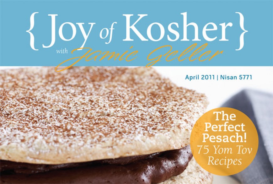 Jamie Geller Announces Her New Magazine “Joy Of Kosher with Jamie Geller”!