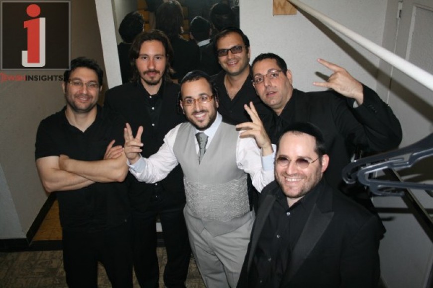 Lipa & the Band backstage b4 the show