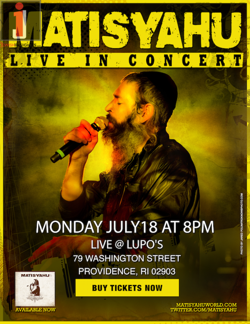 Matisyahu LIVE in Providence, RI