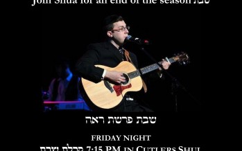 A SHABBOS WITH SHUA KESSIN
