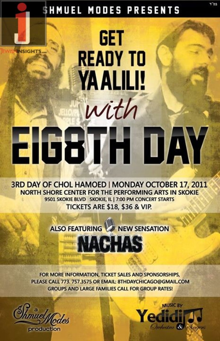 8TH DAY & NACHAS to perform @ CHICAGO