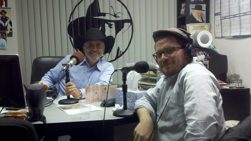 Moshe Hecht with Country Yossi On Air