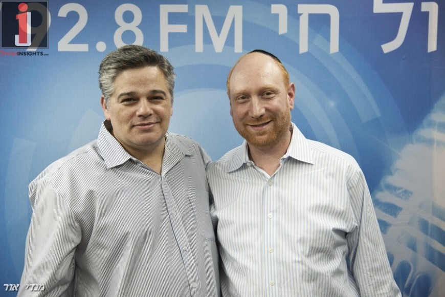 Yossi Tyberg of TeeM Productions in Radio Kol Chai: Full Audio + Pictures