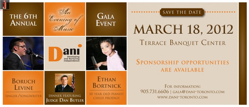 DANI’s 6th Annual Gala Featuring Baruch Levine & Ethan Bortnick