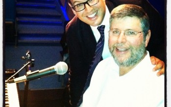 Eli Schwebel performing with Abie Rotenberg at a private event as D’veykus