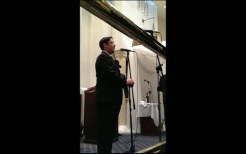 Yonatan Shlagbaum Singing Mi Adir At A Recent Wedding