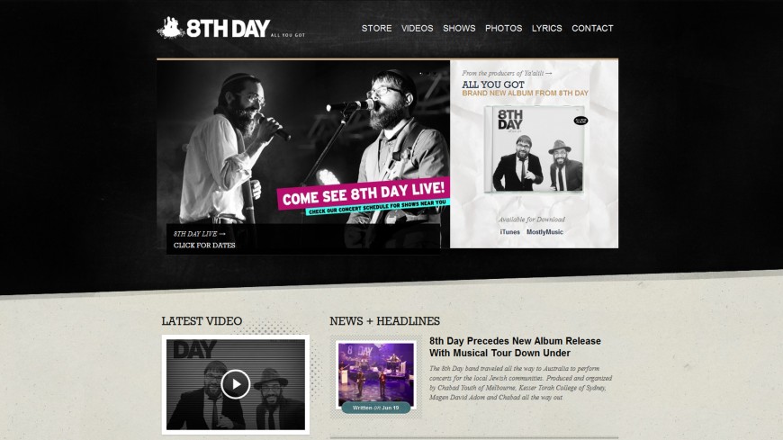 8th Day Launches New Website