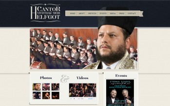 Cantor Yitzchok Helfgot Launches Website!