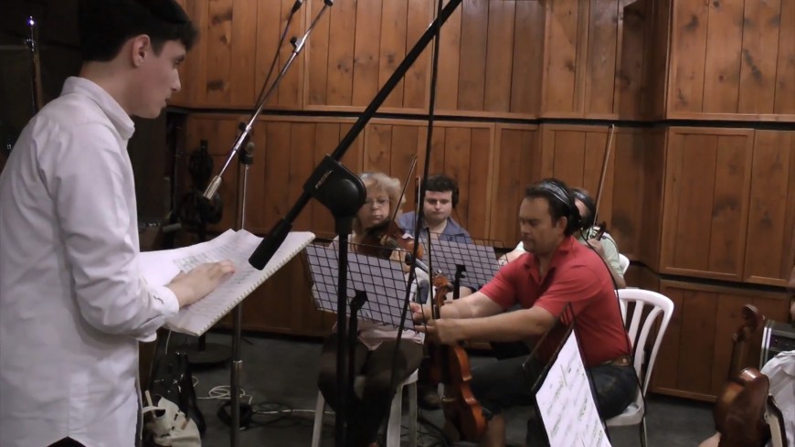 A Glimpse Behind The Curtain: Maestro Yoeli Dickman In The Studio