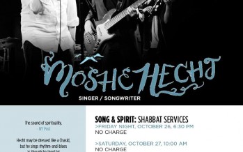 SHABBAT OF SONG & SPIRIT WITH MOSHE HECHT