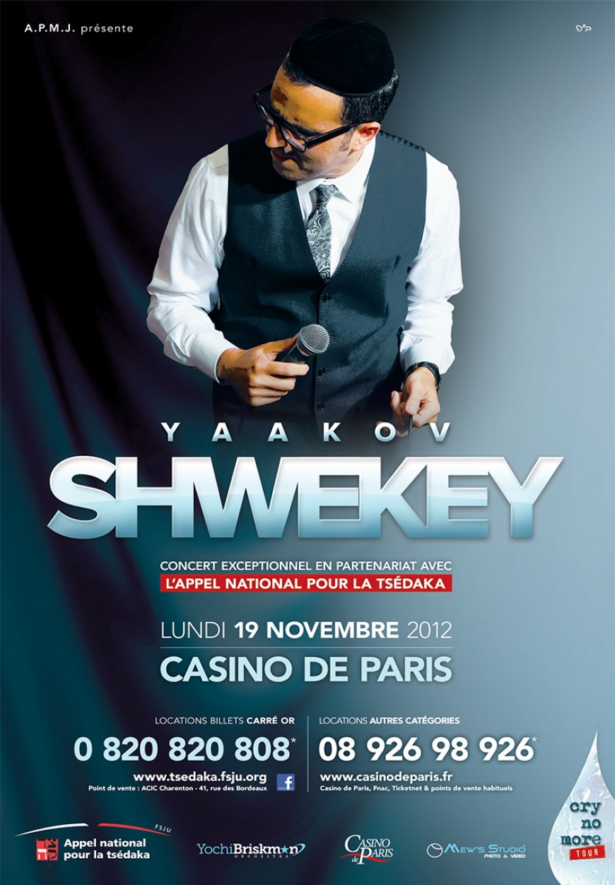 YAAKOV SHWEKEY – CRY NO MORE TOUR