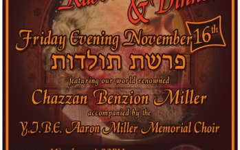 Young Israel Beth El of Boro Park Presents: Carlebach Kabolas Shabbos & Dinner