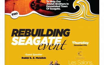 Rebuilding SeaGate Event in Montreal