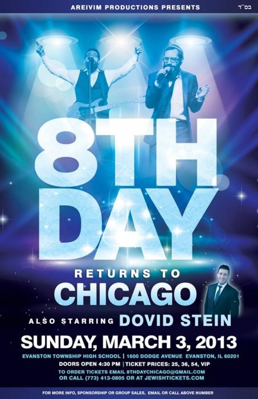 8TH DAY RETURNS TO CHICAGO