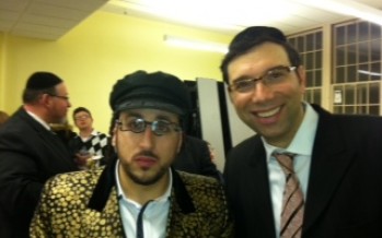 Pruz & Lipa After The Show This Past Motzei Shabbos