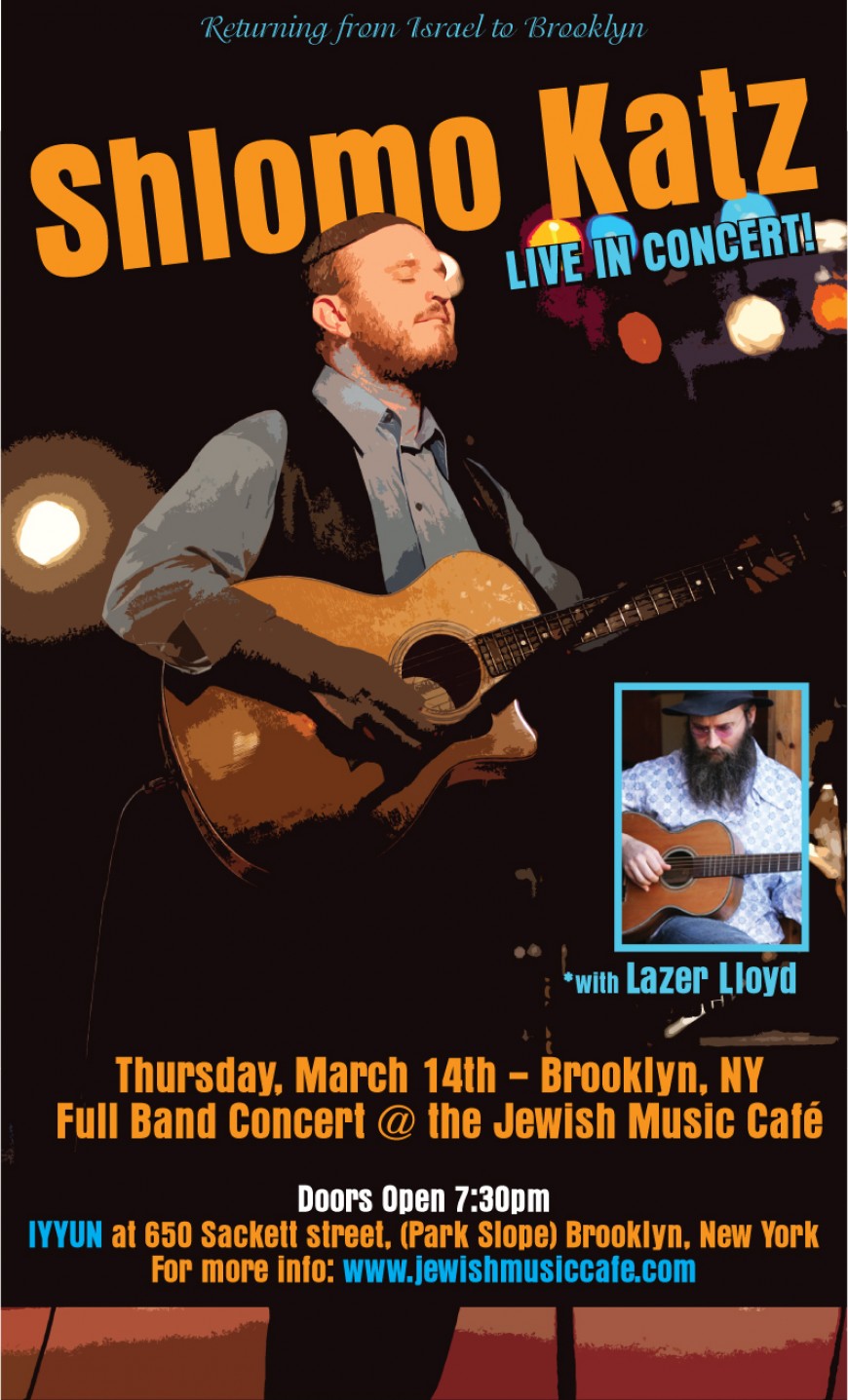 SHLOMO KATZ Live In Concert! with Lazer Lloyd