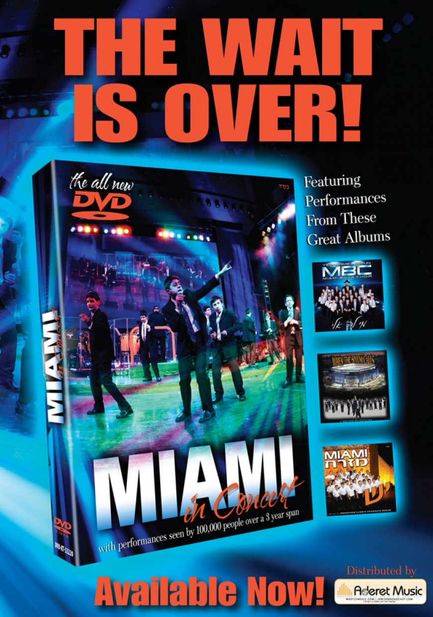THE WAIT IS OVER! ALL – NEW DVD – MIAMI IN CONCERT