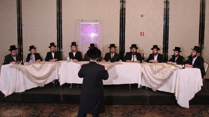 Rousing Shir Hamaalos Acappella Performance with Shira Choir & Levy Falkowitz