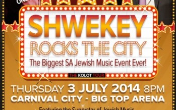 Shwekey & Baruch Levine To Rock SA!