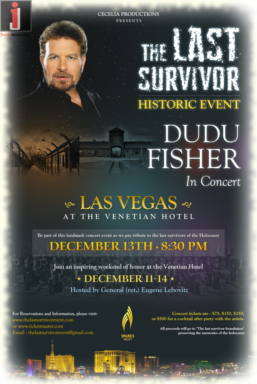 “The Last Survivor” Tribute concert to Holocaust survivors in Vegas