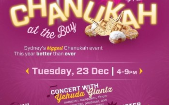 Sydney’s BIGGEST Chanukah Event!
