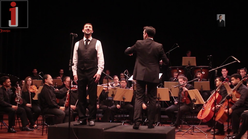 Micha Gamerman – Kesher Shel Kayama With A Live Symphony Orchestra