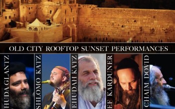 Chol Hamoed PESACH 2015 Old City RoofTop Sunset Performances