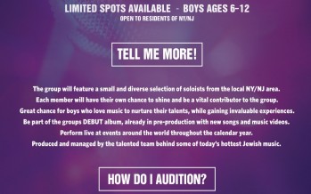 Brand New Kids Group Announcing Auditions